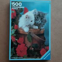 Ravensburger Kittens with roses - puzzle image