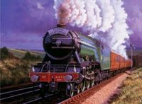 Ravensburger Flying Scotsman - obrázek puzzlí