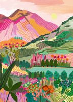 Pieces & Peace Rainbow Mountain - obrázek puzzlí