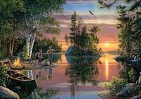 Buffalo Games Amazing Nature: Catching Memories - obrázek puzzlí
