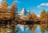 Educa Matterhorn Mountain in Autumn - puzzle image