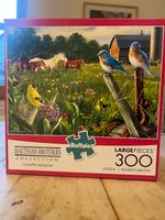Buffalo Games Country Meadow - puzzle image