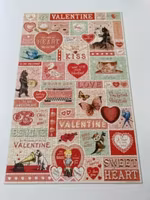 Cavallini & Co. Valentine Vintage Puzzle - puzzle image