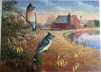 Cobble Hill Cedar Waxwings - obrázek puzzlí
