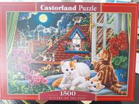 Castorland Kittens on the Roof - obrázek puzzlí