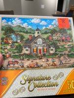 Masterpieces Pet day at school - puzzle image