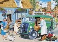 Ravensburger Happy Days No. 9 Village Life - The Village Bakery - puzzle image