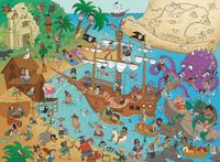 Ravensburger Pirate Island - obrázek puzzlí