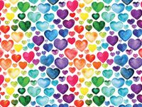 Willow Creek Press Rainbow Hearts - obrázek puzzlí