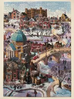 Ravensburger Winter on the Rideau canal - puzzle image
