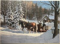 Cobble Hill Sugar Shack Horses - obrázek puzzlí