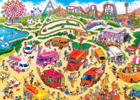 Masterpieces A-Maze-ing: Summer Carnival - puzzle image