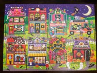 Cobble Hill Boo Town - puzzle image