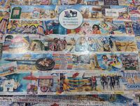 Gibsons Deckchairs & Donkeys - puzzle image