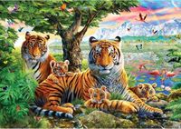 Buffalo Games Hidden Tigers - obrázek puzzlí