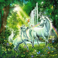 Ravensburger Beautiful Unicorns 3/3 - obrázek puzzlí