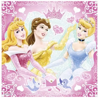 Ravensburger Disney Princess - Aurora, Belle, Cinderella - obrázek puzzlí