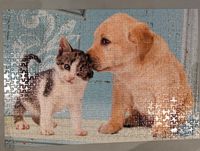 Sure-Lox Puppy & Kitten - puzzle image