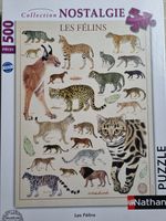 Nathan Les félins - puzzle image