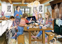 Falcon Afternoon Puzzling - puzzle image