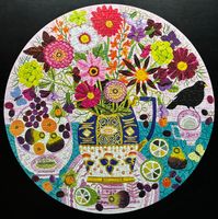 EeBoo Fruits & Flowers Still Life - obrázek puzzlí