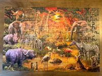 Schmidt Animals in Africa - Puzzlebild