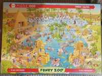 Heye Funky Zoo: Nile Habitat - puzzle image