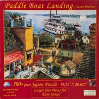 SunsOut Paddle Boat Landing - puzzle image
