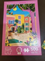 Corner Piece Provencal village - puzzle image