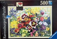 Ravensburger The Cottage Garden Spring - obrázek puzzlí