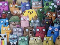 Cardinal Picture Purrrrrfect - puzzle image