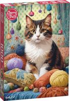 Cherry Pazzi Knitty Cat - obrázek puzzlí