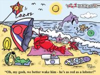 Goodway Puzzles Sunbathing - puzzle image