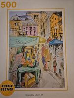 Puzzle Besties Watercolor - obrázek puzzlí