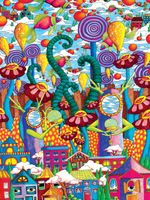 Masterpieces Waiting for the Colors to Grow - puzzle image