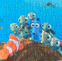 Ravensburger The world of little nemo - Marlin, Dory and turtles - obrázek puzzlí