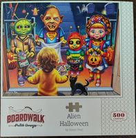 Boardwalk Alien Halloween - imagen del puzzle