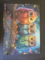 Castorland Three Little Owls 300 - puzzle image