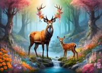 Alipson Majestic Stag - Puzzlebild