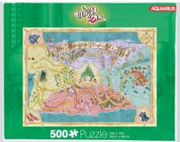 Aquarius The Wizard of Oz Map - obrázek puzzlí