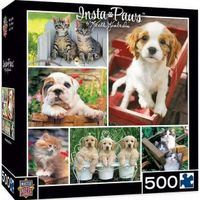 Masterpieces Insta Paws - Nosey Neighbors - puzzle image