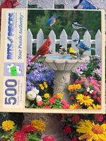 Bits and Pieces Summer Garden Friends - puzzle image