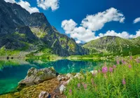 Castorland Czarny Staw pod Rysami, Tatras, Poland - obrázek puzzlí