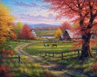 White Mountain Peace & Tranquility - Puzzlebild