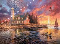 Ceaco Lighthouse Inlet - puzzle image