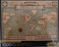Aquarius Fantastic Beasts and where to find them Map - image du puzzle