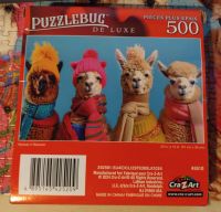 Puzzlebug Alpacas in Beanies - puzzle image