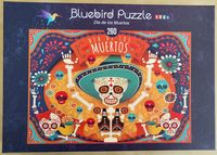 Bluebird Dia de los Muertos - puzzle image