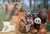 Educa Family of animals - puzzle image