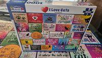 White Mountain I Love Cats - obrázek puzzlí
